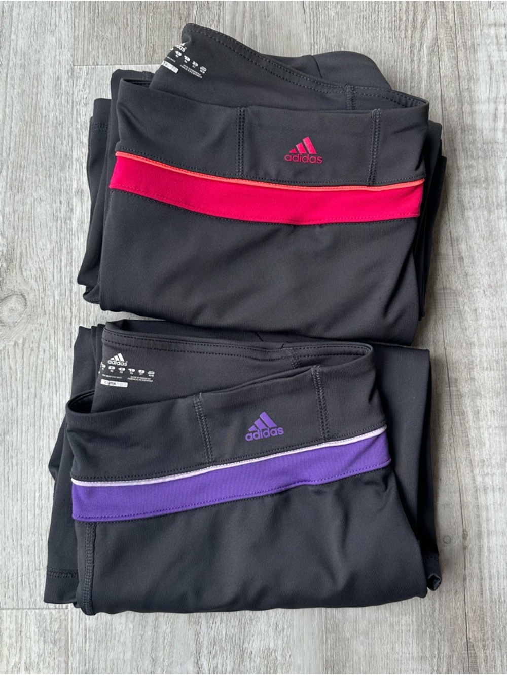 Adidas Climalite Flare Leggings Lot Of 2